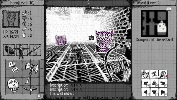 Drawngeon: Dungeons of Ink and Paper screenshot 3