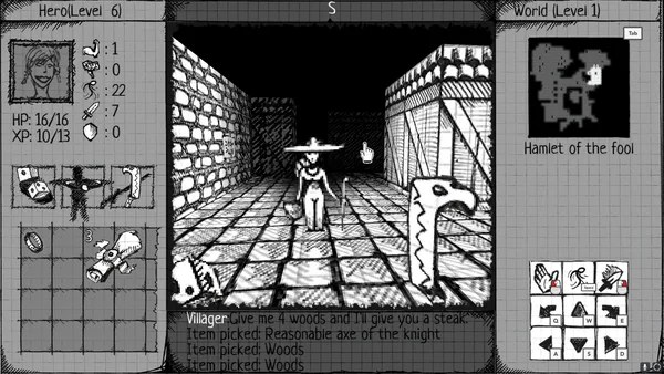 Drawngeon: Dungeons of Ink and Paper screenshot 4