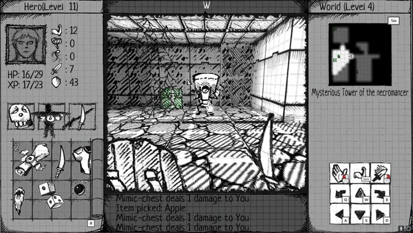 Drawngeon: Dungeons of Ink and Paper screenshot 7