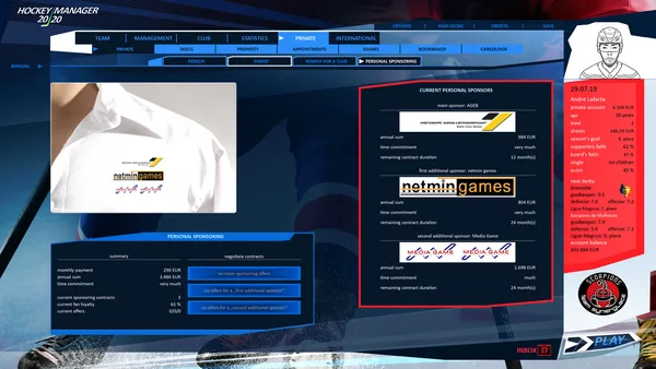 Hockey Manager 20|20 screenshot 17