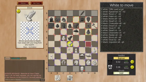 Favor Chess screenshot 1
