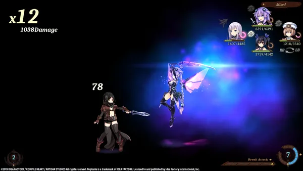Super Neptunia RPG screenshot 2