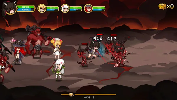 Treasure chest Corps-結界を維持するため、魔物を退治した screenshot 4