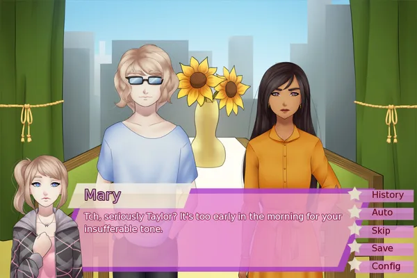 Alice in Stardom - A Free Idol Visual Novel screenshot 1
