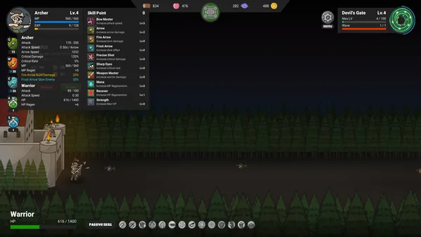 The Defender: Farm and Castle screenshot 2
