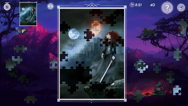 Dark Fantasy 2: Jigsaw Puzzle screenshot 5