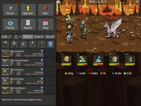 Idle Guardians screenshot 2
