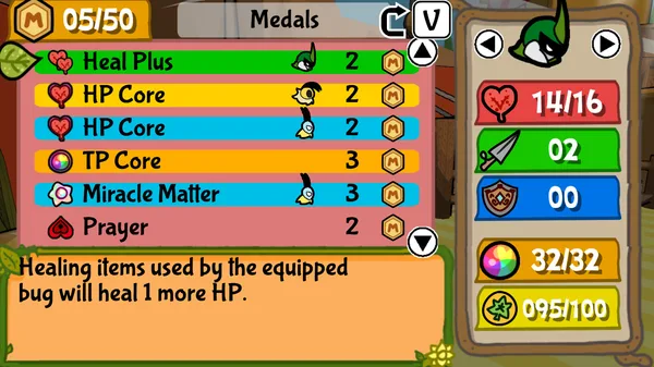 Screenshot 8 di Bug Fables: The Everlasting Sapling