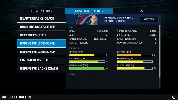 Axis Football 2019 screenshot 20