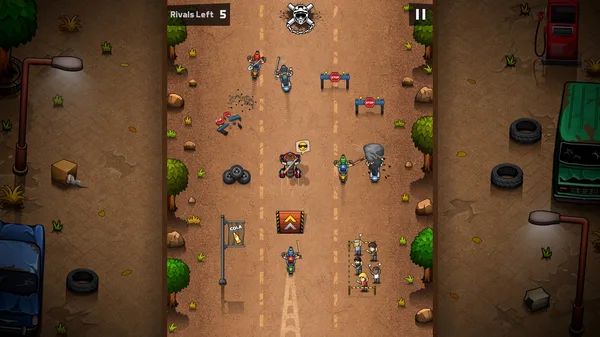 Rude Racers: 2D Combat Racing screenshot 7