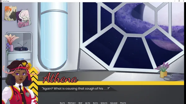 The Far Rings: A Space Opera Visual Novella screenshot 1