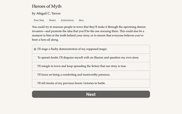 Heroes of Myth screenshot 3