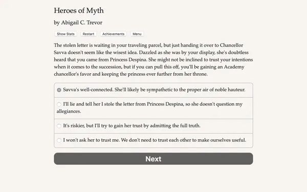 Heroes of Myth screenshot 5