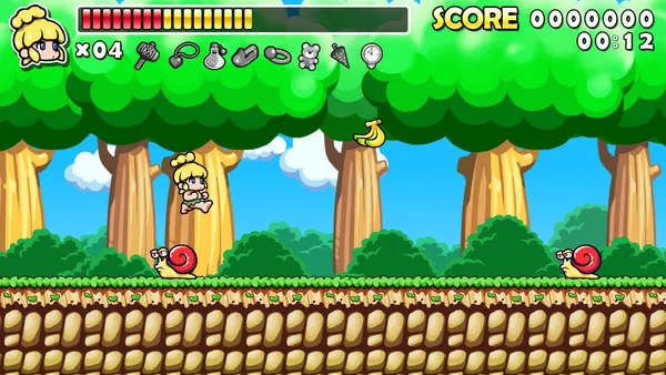 Wonder Boy Returns Remix screenshot 1