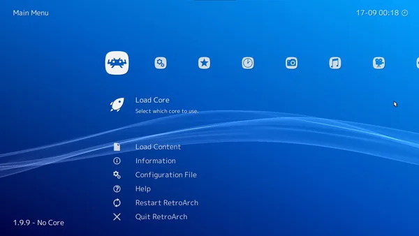 RetroArch screenshot 5