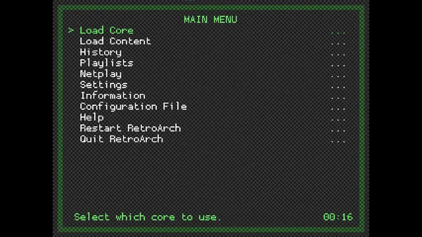 RetroArch screenshot 6