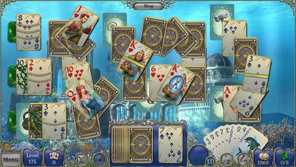 Jewel Match Atlantis Solitaire - Collector's Edition screenshot 14