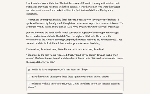 Screenshot 4 di Samurai of Hyuga Book 4