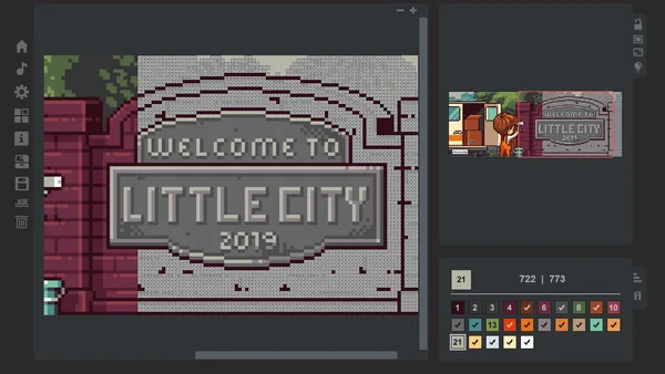Coloring Game: Little City screenshot 5