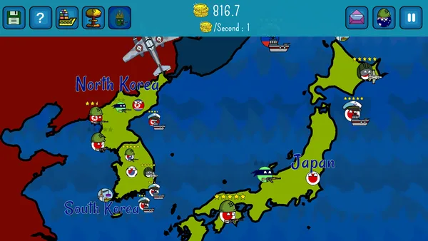 Dictators:No Peace Countryballs screenshot 4