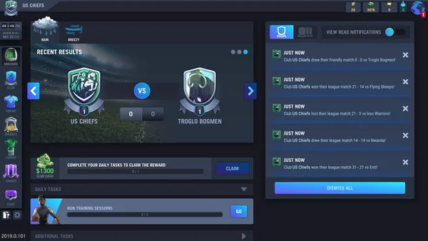 Blackout Rugby - World Cup Edition screenshot 12