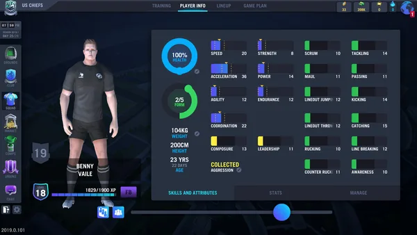 Blackout Rugby - World Cup Edition screenshot 6