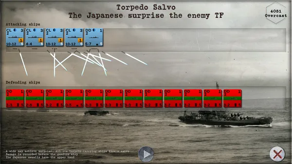 Carrier Battles 4 Guadalcanal - Pacific War Naval Warfare screenshot 13