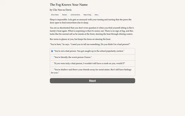 The Fog Knows Your Name screenshot 5