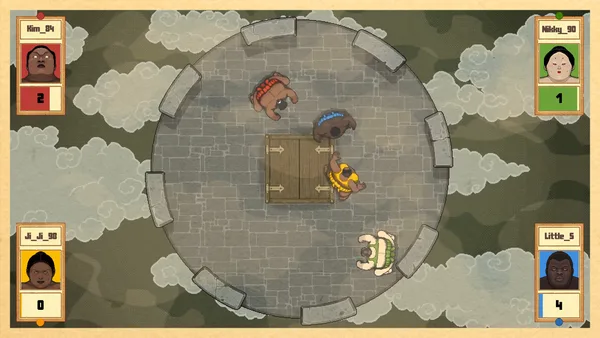 Screenshot 1 di Circle of Sumo: Online Rumble!