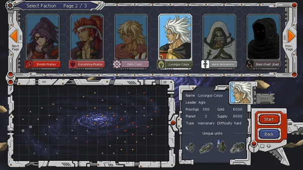Chaos Galaxy screenshot 1