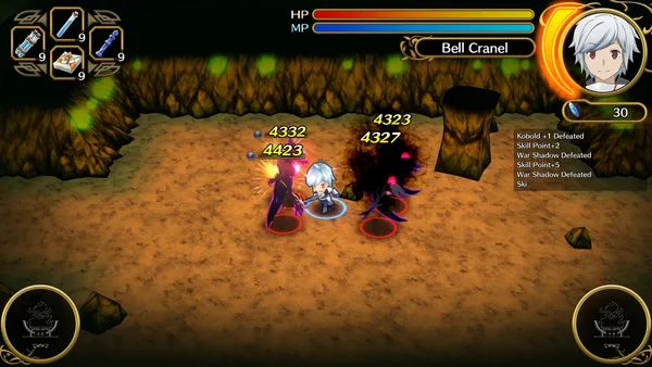 Is It Wrong to Try to Pick Up Girls in a Dungeon? Infinite Combate screenshot 1