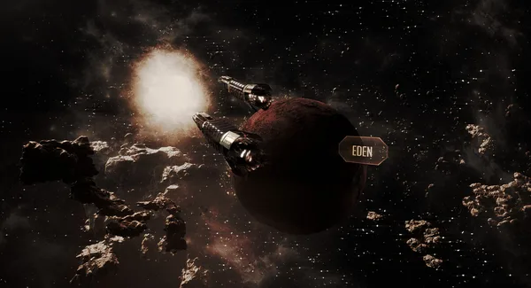 Orange Cast: Sci-Fi Space Action Game screenshot 4