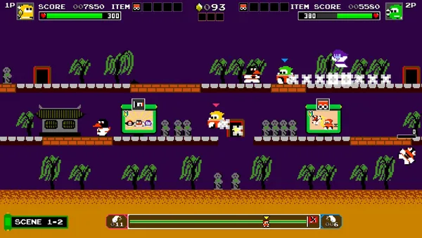 Screenshot 1 di Ninja JaJaMaru: The Great Yokai Battle + Hell