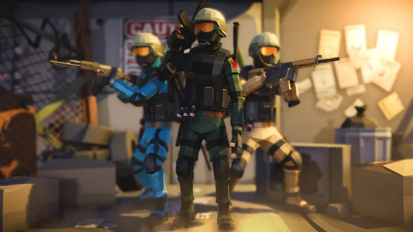 Screenshot 1 di Poly Squad