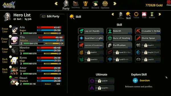 ARIA CHRONICLE screenshot 9