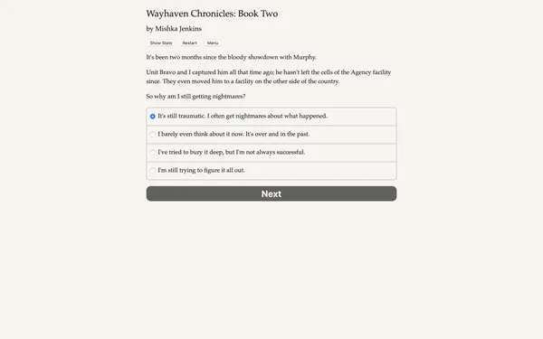 Wayhaven Chronicles: Book Two screenshot 1
