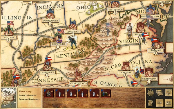 Victory and Glory: The American Civil War screenshot 4