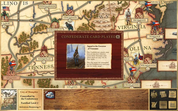 Victory and Glory: The American Civil War screenshot 6