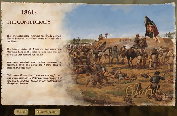 Victory and Glory: The American Civil War screenshot 7