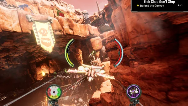 Warhammer 40,000: Dakka Squadron - Flyboyz Edition screenshot 1