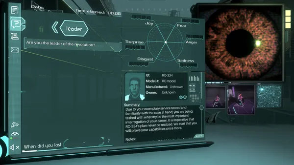 Silicon Dreams  |  cyberpunk interrogation screenshot 8