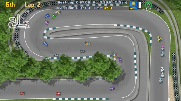 Ultimate Racing 2D 2 screenshot 8