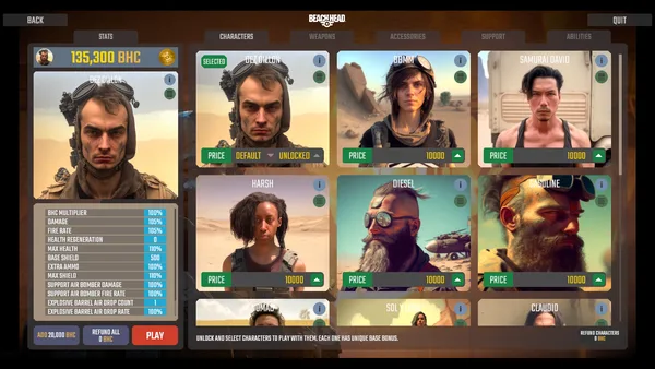BeachHead screenshot 3