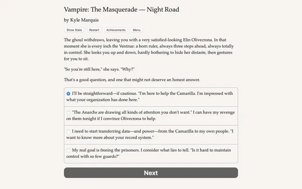 Vampire: The Masquerade — Night Road screenshot 6