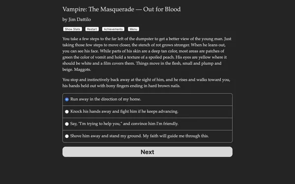Screenshot 3 di Vampire: The Masquerade — Out for Blood