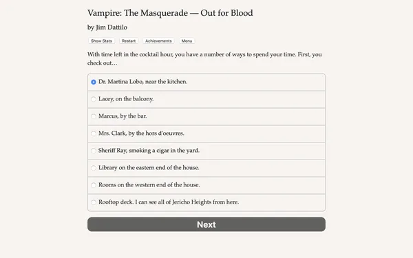 Screenshot 5 di Vampire: The Masquerade — Out for Blood