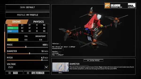 EreaDrone : FPV Drone Simulator screenshot 4