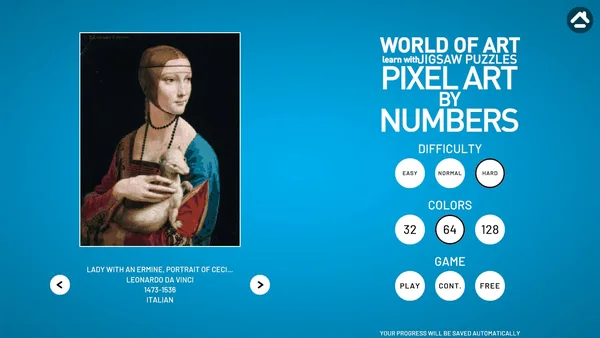 WORLD OF ART JIGSAW PUZZLES  screenshot 7