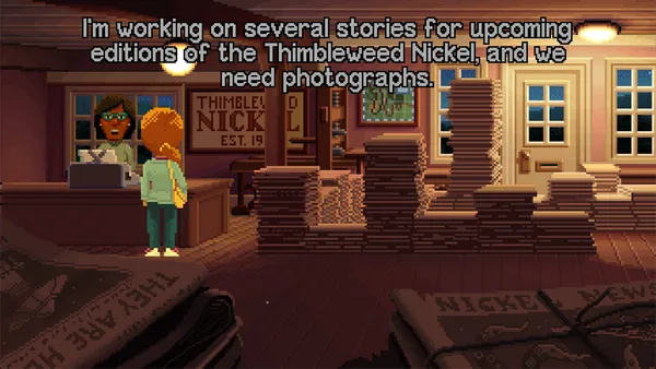Delores: A Thimbleweed Park Mini-Adventure screenshot 2