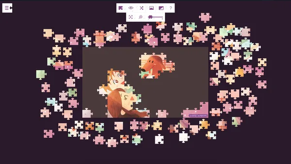 Screenshot 6 di Lucky and a life worth living - a jigsaw puzzle tale